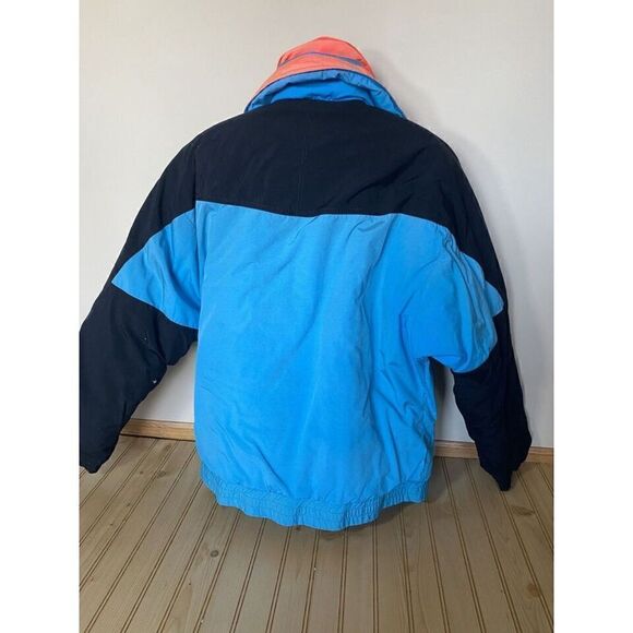 Vintage 90’s Jacket SKYR Mens Sz M Neon Pink & Blue Ski or Snowboard READ - Picture 2 of 11